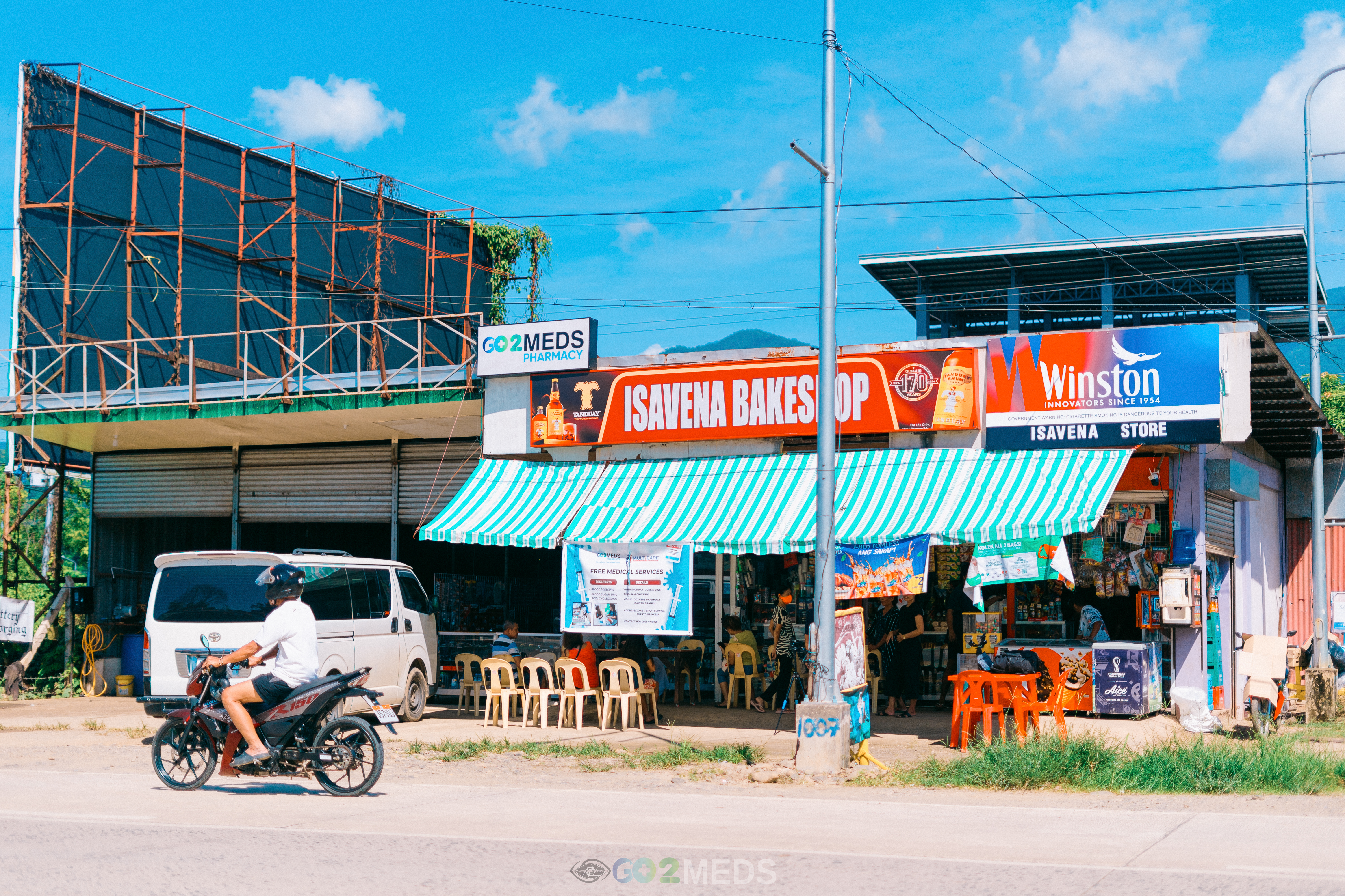Group photo of medical mission team and beneficiaries