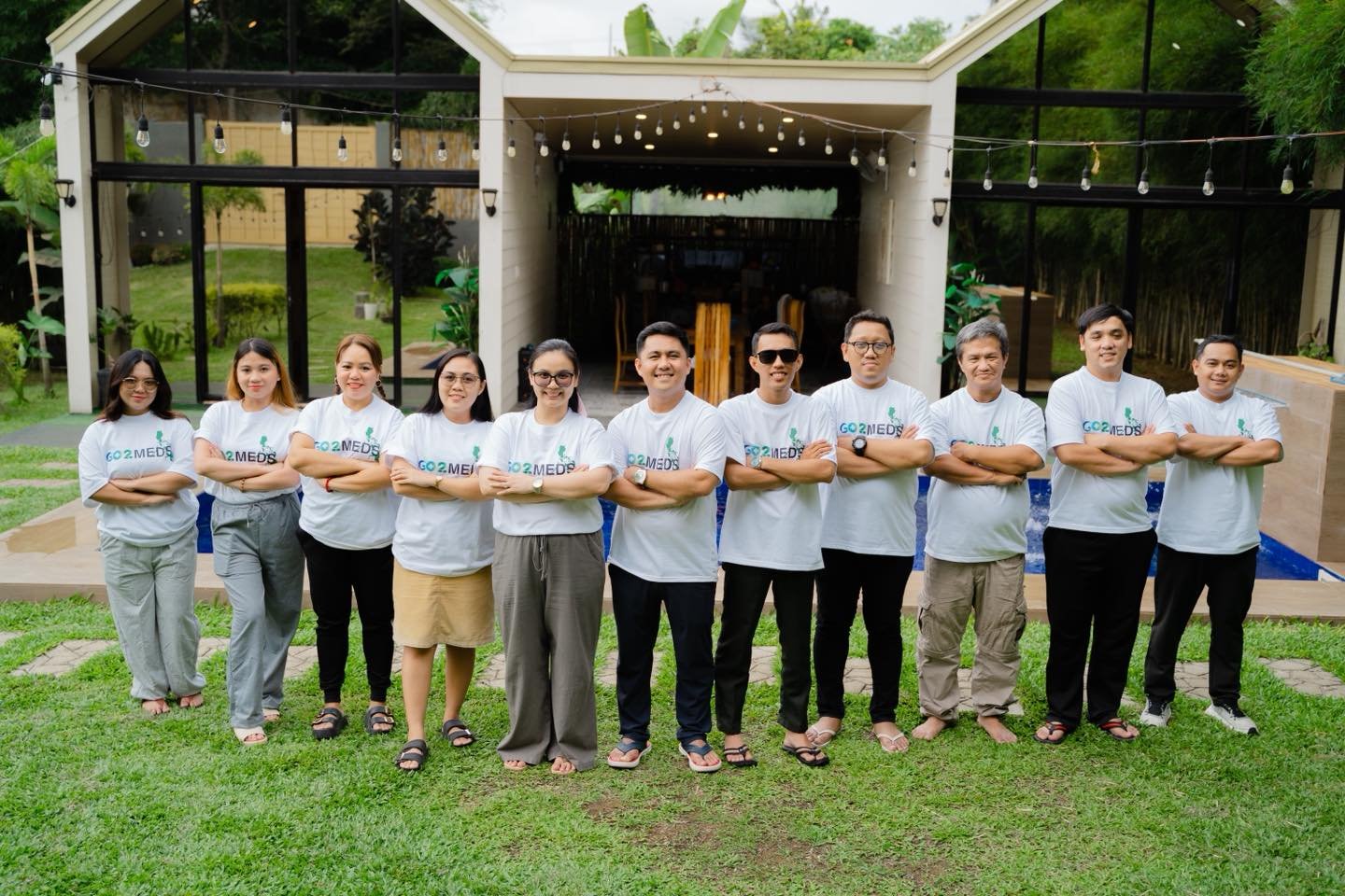 Go2Meds team at event