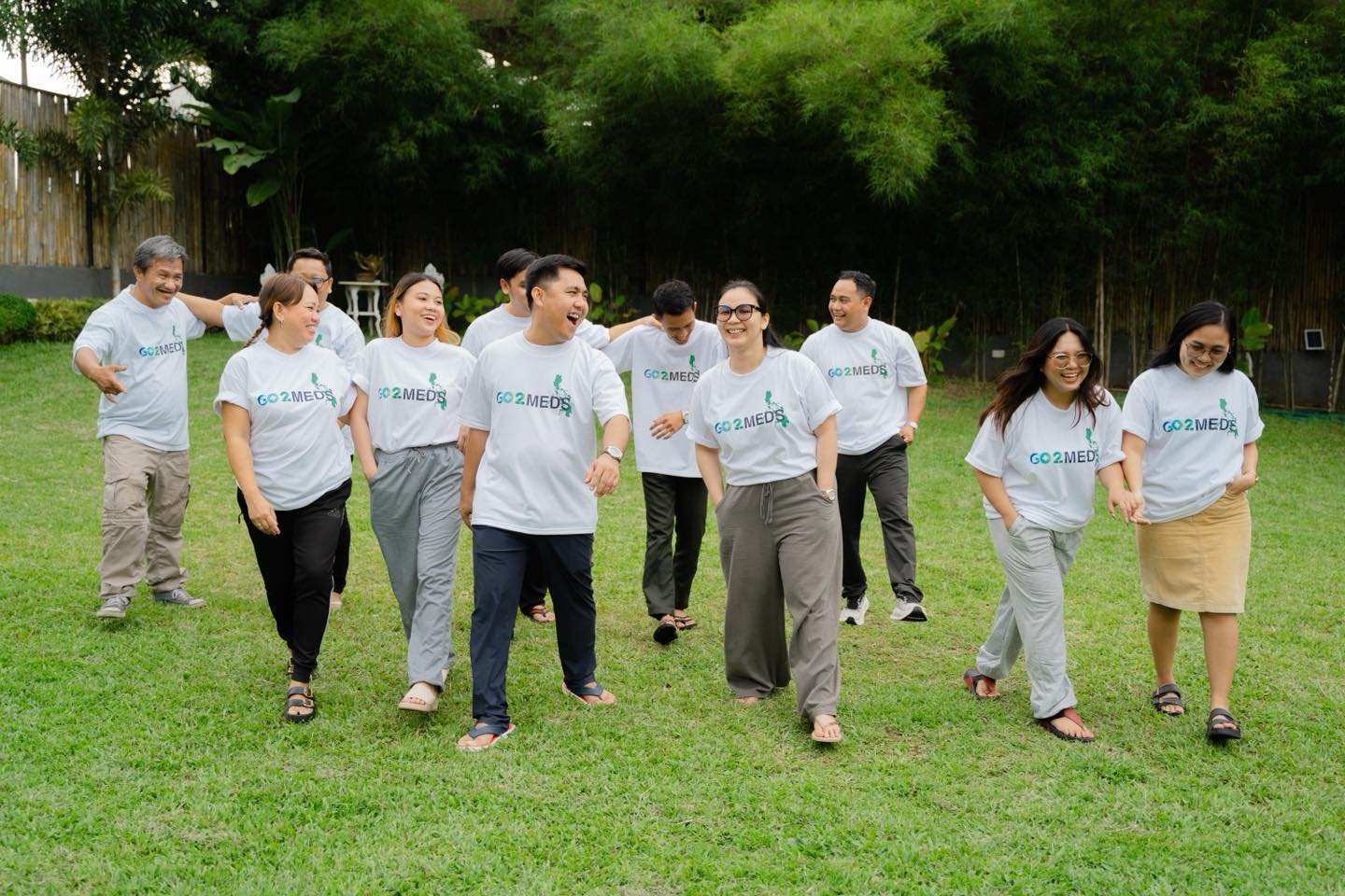 Go2Meds staff during medical mission